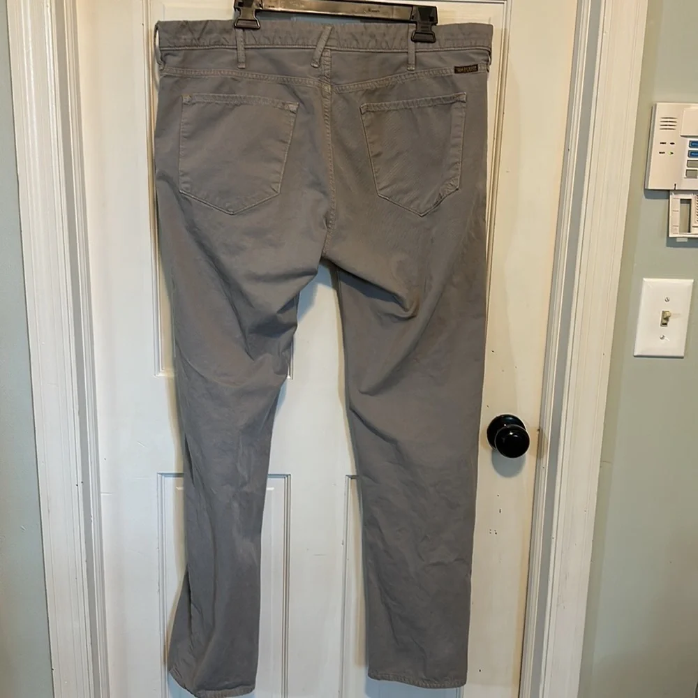 TRUE RELIGION Rocco Tailored‎ overdye Twill pants / jeans Gray Size 38
